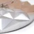 Ceas geometric de precizie analog de perete creat de designer model Diamond roz auriu metalic