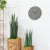 Ceas silentios de precizie din lemn analog de perete design minimalist gri