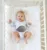 Centura anticolici cu samburi de cirese Sleepy Cloud Grey