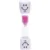 Clepsidra LG Imports pentru spalat pe dinti roz