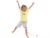 Coarda de sarit Hula Hoop cu lumini LED Pink