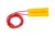 Coarda pentru sarituri copii Technok ,lungime 2,2m,manson special antirasucire Yellow