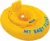 Colac gonflabil pentru inot bebelusi Intex My Baby Float 70 cm Galben