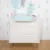 Comoda Childhome Retro Rio 90x50x90 cm cu masa de infasat Mdf Alb
