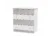 Comoda lemn 4 sertare White Artwood