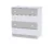 Comoda lemn 4 sertare White Blue Elm