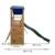 Complex de joaca Mega Play 235 – 2 leagane clasice drepte fara ancore