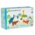 Corabia cu animalute din lemn premium, Tender Leaf Toys, 12 piese