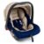 Cos auto Juju Baby Boo, 0-13 Kg, Bej-Bleumarin