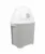 Cos ermetic scutece cu sac universal Diaper Champ One capacitate 30 scutece Hands Free Silver