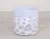 Cos rotund pentru depozitare jucarii size S Clouds Grey Blue