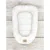 Cosulet pentru bebelusi Qmini Cream Baby Nest 55×75 cm, husa din muselina dubla