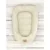 Cosulet pentru bebelusi Qmini Warm beige Baby Nest 55×75 cm, husa din muselina dubla