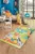Covor antiderapant pentru copii Animals 150×200 cm