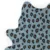 Covor bumbac 145×160 cm Leopard albastru Childhome