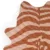 Covor bumbac 145×160 cm Zebra nude Childhome