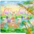 Covor din spuma pliabil cu doua fete 200x180cm Happy Giraffe