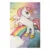 Covor pentru copii, Chilai Home, cu tesatura moale si baza antiderapanta, dimensiune 150 x 200 cm, model Unicorn