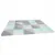 Covor puzzle multifunctional din spuma EVA cu 60 elemente 170x140x1 cm GreyTurquoise