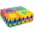 Covor spuma eva tip puzzle cu cifre si litere 3.2 m2, 36 piese, 30×30 cm, grosime 0.9 cm