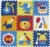 Covoras Puzzle Circul Minunat 92×92 cm Babygreat