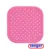 Covoras antiderapant de dus cu ventuze pentru fixare 56×56 cm roz