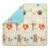Covoras de joaca Feedo reversibil 180 x 180 x 1 cm 0 luni+ multicolor