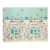 Covoras de joaca PetiteMars reversibil 197 x 147 x 1 cm oras multicolor