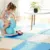 Covoras puzzle xl, 60×60 cm, grosime 2 cm, spuma eva, 2 piese culoare albastru