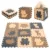 Covoras tip puzzle cu 9 elemente din spuma 85x85cm BejMaro