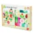 Cuburi din lemn cu ilustratii din gospodarie Tender Leaf Toys, Courtyard Blocks, 35 piese