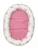 Cuib Baby Nest cu salteluta detasabila Coronite roz