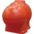 Cutie depozitare jucarii Hippo Toy Box Red