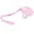 Cutiuta suzeta cu lantisor BabyJem Pink