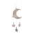 Decoratie suspendata Cangaroo Luna si stele Roz