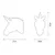 Decoratiune de perete Wild and Soft cap de unicorn Claire