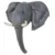 Decoratiune perete 15x28x36 cm Elefant Childhome