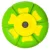 Disc zburator cu timer Slider Disc, Verde