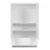 Dulap Childhome Quadro White 110x58x185 cm MDF Alb