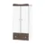 Dulap garderoba 2 usi Exclusive White Walnut