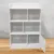 Dulap organizator cu 4 nivele pentru jucarii si carti Ginger Home Alb