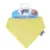 Esarfa din bumbac organic Wax Yellow XKKO