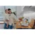 Espressor pentru lapte praf Lionelo Baby Presto cu afisaj digital LED alb