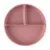 Farfurie compartimentata PetiteMars cu ventuza si 3 compartimente TakeMatch silicon roz