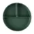 Farfurie compartimentata PetiteMars cu ventuza si 3 compartimente TakeMatch silicon verde