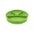 Farfurie de invatare compartimentata Learning Plate Divided Green Sprouts Green
