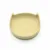 Farfurie in forma de pisicuta Bocioland, cu ventuze, silicon, fara BPA, 6-36 luni, Light Beige