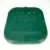Farfurie patrata din silicon compartimentata Coccorito Dark Green