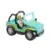Figurina Fred Scooby-Doo! cu Monster Catcher Safary Jeep