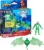 Figurina si vehicul, Marvel Spider-Man, Web Splashers, Green Symbiote si Hydro Wing